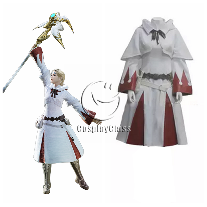 Final Fantasy Xiv Ff14 White Mage Cosplay Costume Cosplayclass