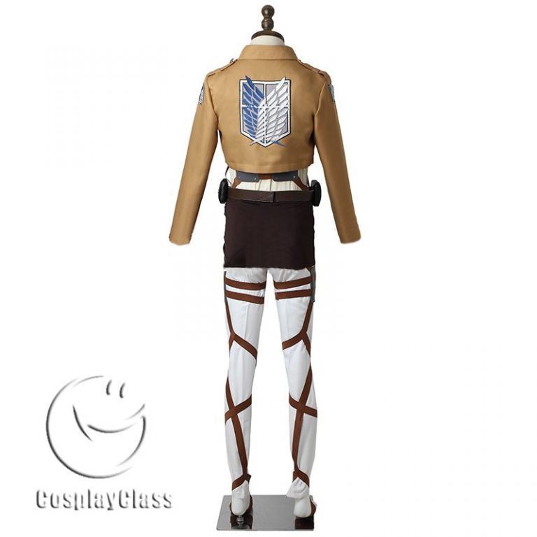 Attack on Titan Eren Yeager Cosplay Costume - CosplayClass