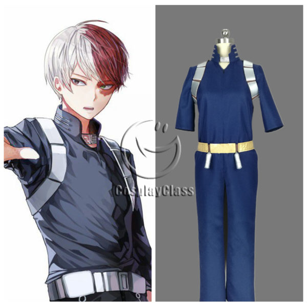 My Hero Academia Todoroki Shouto Cosplay Costume(New) - CosplayClass