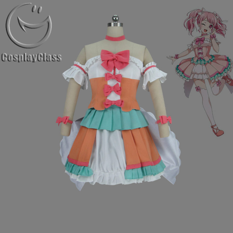 BanG Dream! Maruyama Aya Cosplay Costume - CosplayClass