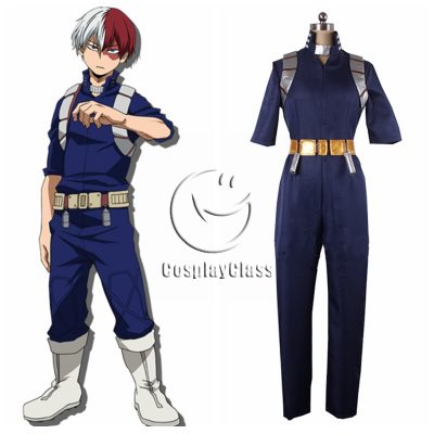 My Hero Academia Todoroki Shouto Blue Cosplay Costume - CosplayClass