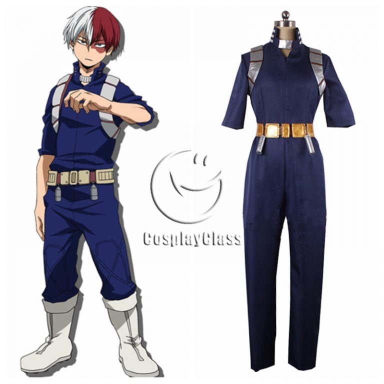 My Hero Academia Todoroki Shouto Blue Cosplay Costume - CosplayClass