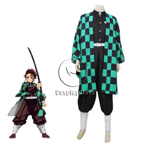 Demon Slayer Kamado Nezuko Kimono Cosplay Costume - CosplayClass