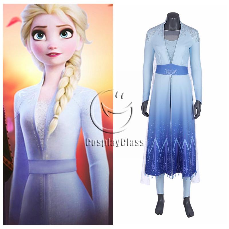 Frozen 2 Elsa Cosplay Costume Cos12979 1 Cosplayclass 5754