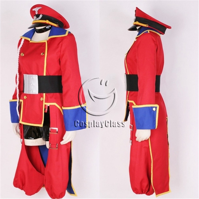 Macross Frontier Sheryl Nome Red Uniform Cosplay Costume - CosplayClass