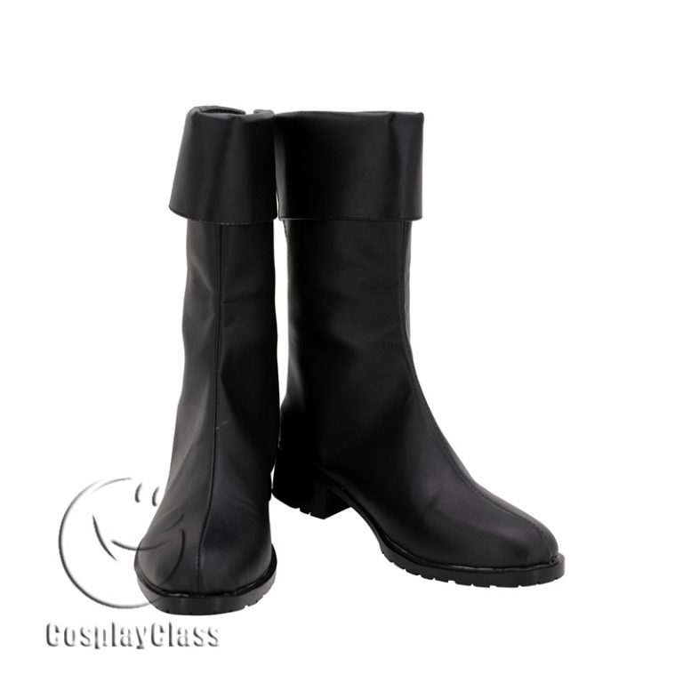 Tsukiuta The Animation Arata Uduki Black Cosplay Boots Cosplayclass 6402