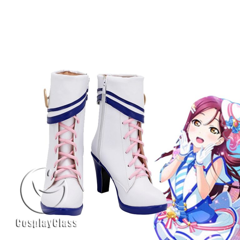 Lovelivesunshine Takami Chika White Cosplay Shoes Cosplayclass 6088