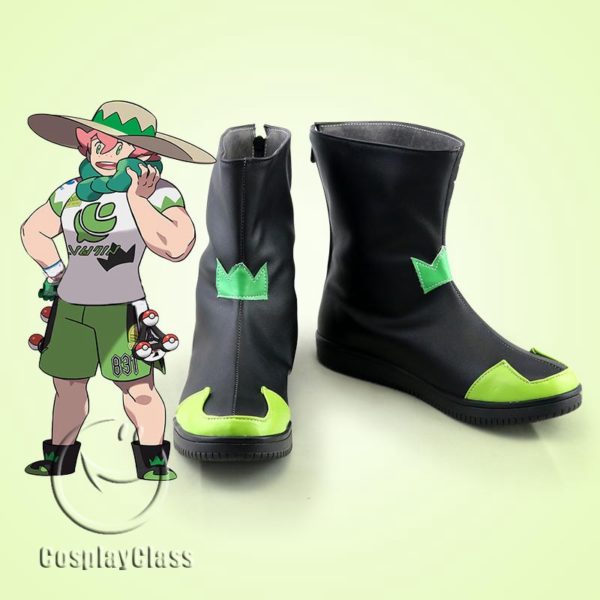 Pokemon Sword Shield Milo Pok Mon Cosplay Shoes Cosplayclass