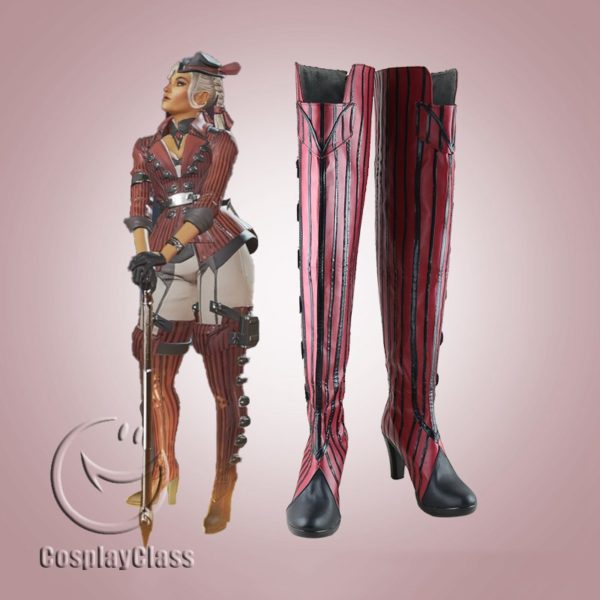 Apex Legends Loba Red Cosplay Boots - CosplayClass