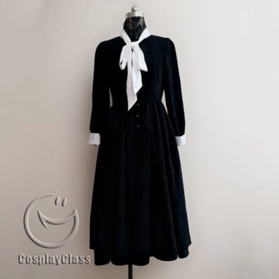 Anime Shop Waiter Maid Coffee Waiter Cosplay Costume - CosplayClass