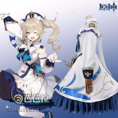 Genshin Impact Barbara Cosplay Costume - CosplayClass