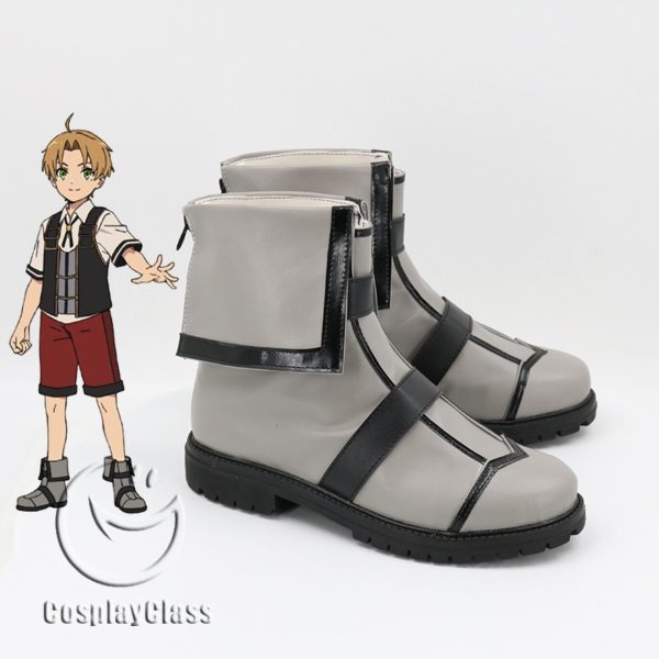 Mushoku Tensei Jobless Reincarnation Rudeus Greyrat Cosplay Shoes Cosplayclass