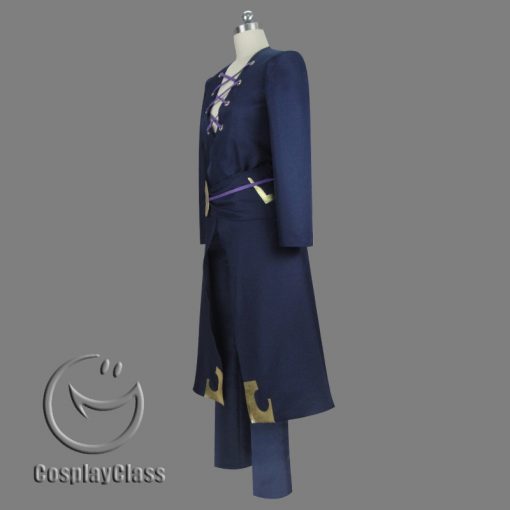 JoJo`s Bizarre Adventure Leone Abbacchio Blue Cosplay Costume ...